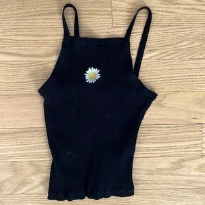 Black crop top!